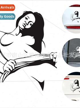 D-839Sexy girl car stickers sexy girl bikini car stickers gi
