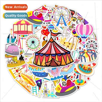 50 Playground Creative Graffiti Stickers ggage Scooter Table