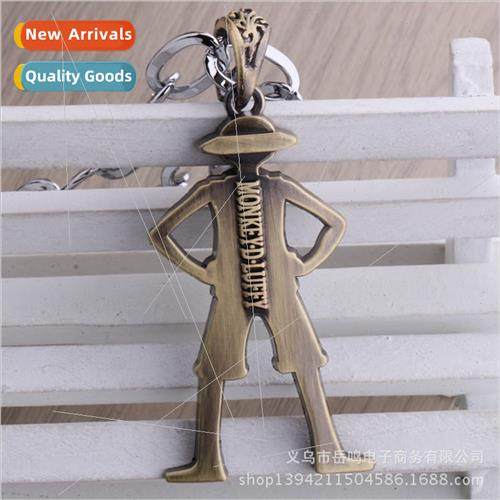 Popular anime pirate king captain luffy pendant retro alloy