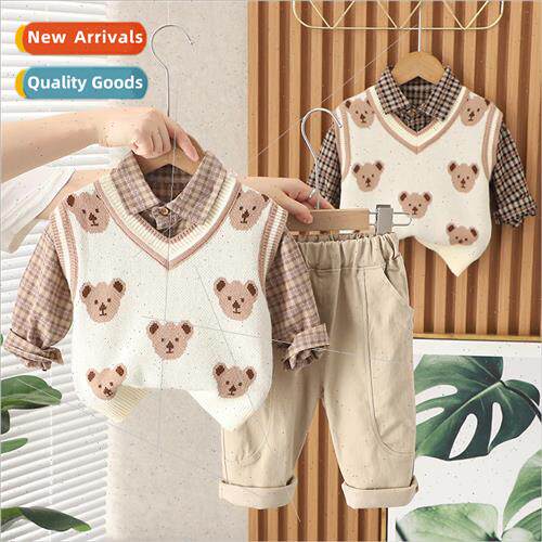 Childrens fall suit suit new small children baby Korean  of