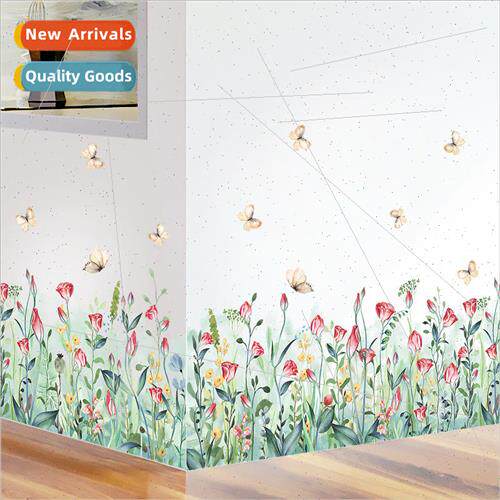 New HT72007 fresh ins  flowers butterfly skirting bedroom en