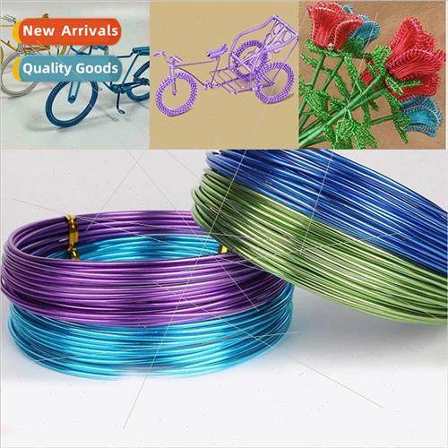 1mm-2.5mm oxidized colored aluminum wire DIY handmade materi