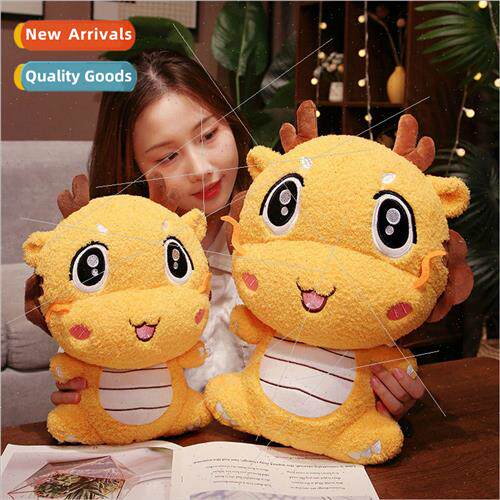Cartoon Chinese zodiac dragon doll dragon year mascot doll p