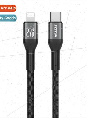 Aluminum alloy braided 1 meter 3A charging cable PD27W fast