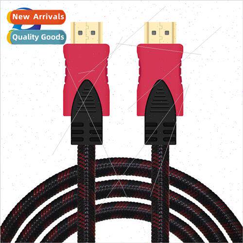 HDMI red and black network dual color mode connection cable
