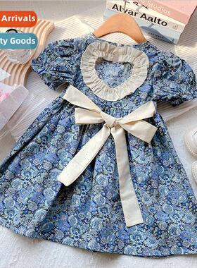 Childrens dresses 2023 Korean  of the summer dresses new 适
