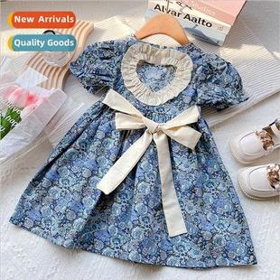 Korean the Childrens new 2023 summer 适 dresses