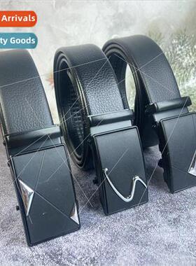 2023 Spring New Mens Belt Automatic Buckle Belt  Belt