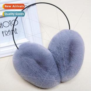 covers ear female muffs fash Winter plush warm