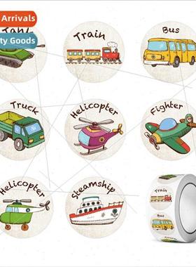 Childrens cartoon toys stickers Carding car stickers toys st