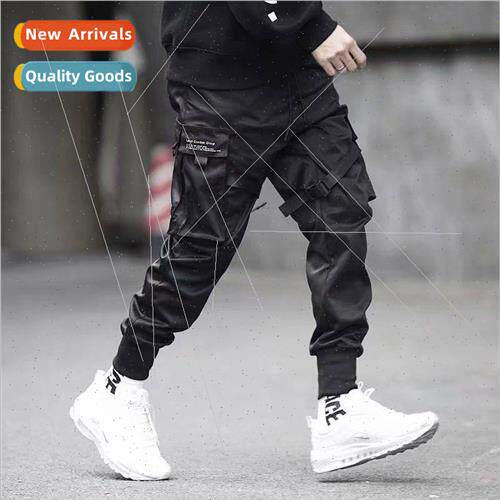 Functional wind drawstring pants mens tactical paratrooper m