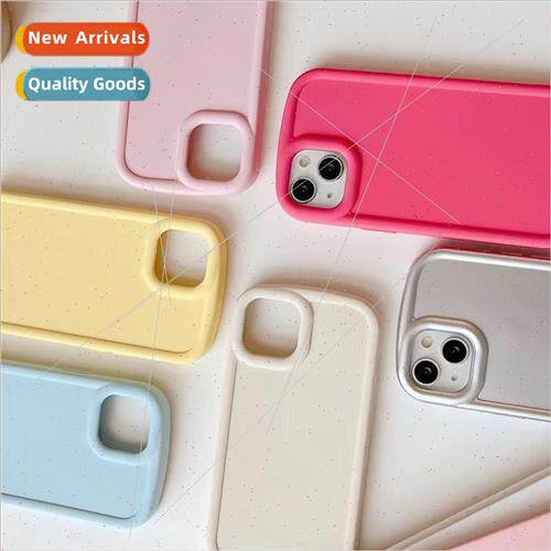 Simple solid color macaron IPhone15/13ProMax anti-drop Apple