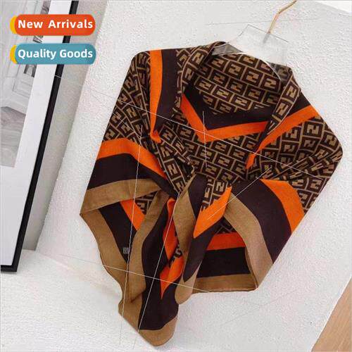 New cotton and linen scarf 90cm large square scarf shawl wom