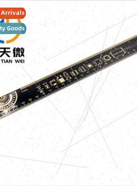 Multifunctional Engineering Ruler 25CM Sunken Gold PCB Desig