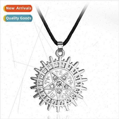 Evil 适用ce supernature personalized creative sun pentagram