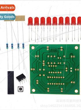 Round Lucky Spin Kit Electronic Components 适用tune CD4017 N