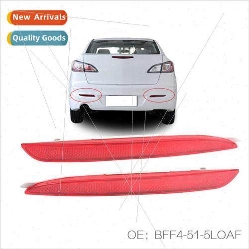 Fits 11-15 Mazda Mazda 3 Star Hire Rear Bar ght Fog ght Refl