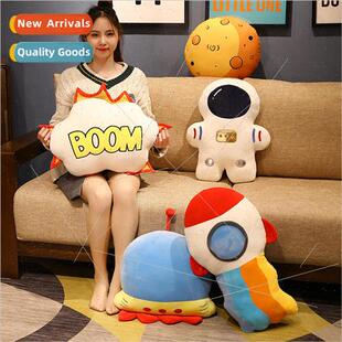 Cartoon astronaut pillow children plush toys space series pl