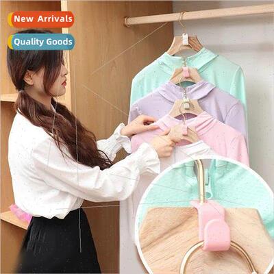 Clothes rack connecting hooks S-shaped plastic storage space