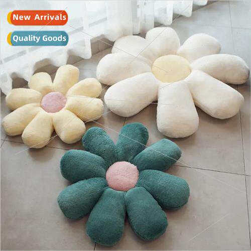 New plush daisy flower cushion office sofa sunflower pillow