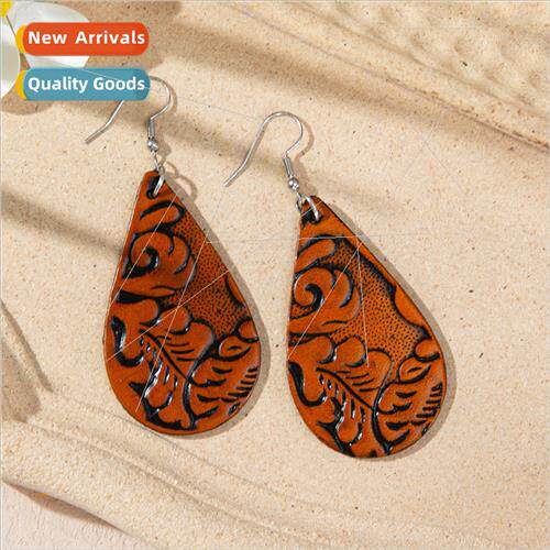 mple creative retro fashion teardrop earrings earrings earri