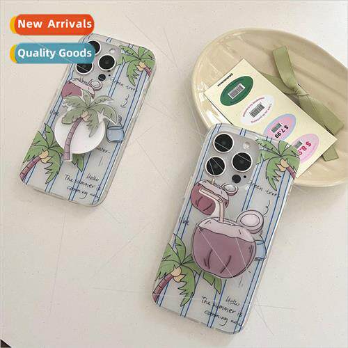 Small Fresh Summer Coconut IPhone14/13Pro Reversible Apple 1