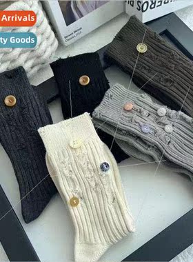 breathable socks female spring and summer new heavy hand-sew