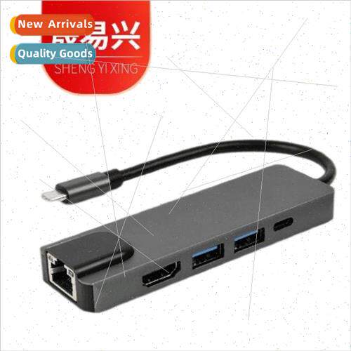 type-c to hdmi Type-C Docking  5-in-1 with HDMI Gigabit LAN