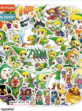 50 pcs of The Legend of Zelda Breath of the Wild game sticke