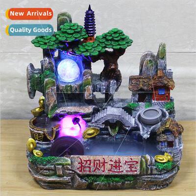 New 适用tune Home Decor Fountain Water Crafts Bonsai Humidif