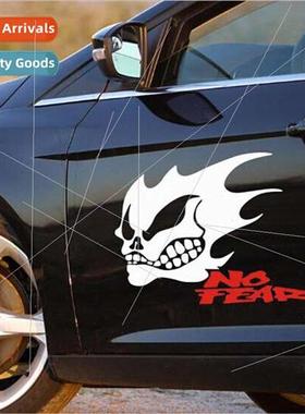 NO TEARS Ghostbusters Evil Dead skull car stickers reflectiv
