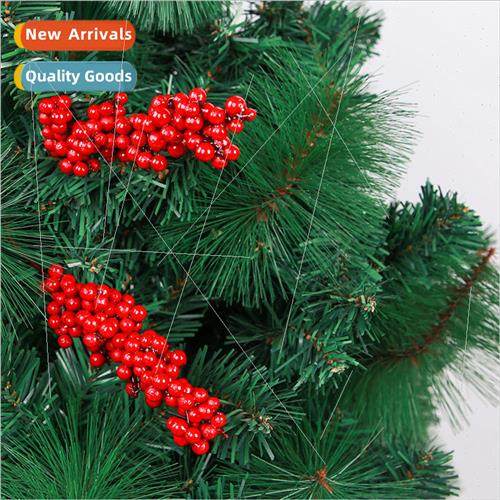 mulation of red berries Christmas home decorations red fruit