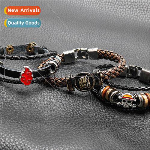 King of Thieves Naruto Attack of the Giants  leather bracele