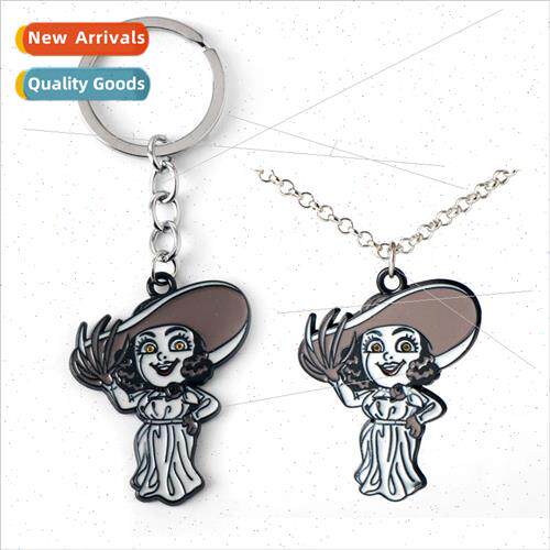 Game around Resident Evil 8 Mrs. Dimiscu pendant necklace cr