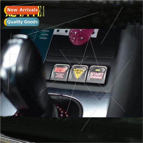 适用 novelty personality Volkswagen button sticker car decor