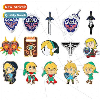 The Legend of Zelda Breath of the Wilderness Metal Badge Zel