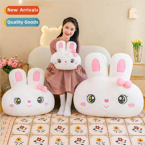 New cute white rabbit pillow plush toys cute rabbit doll cus