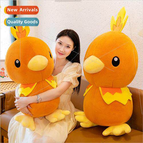 Cute fire baby chicken doll plush toys nerdy little turkey b