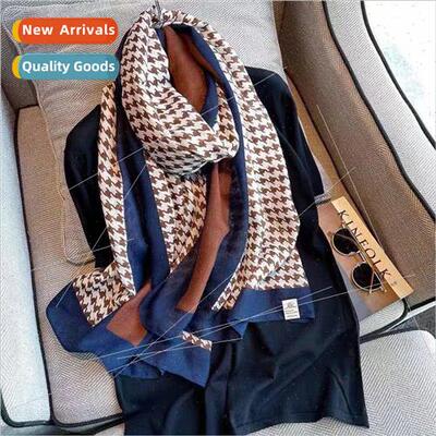 New cotton hemp scarf female spring and fall long section sh