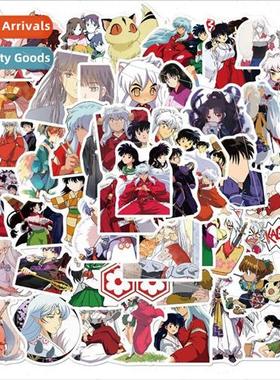 50 pieces of classic anime Inuyasha graffiti stickers waterp