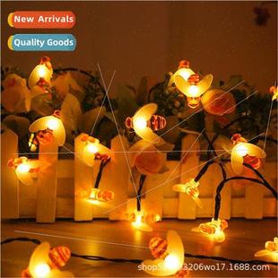 string light holiday decoration batt led outdoor solar