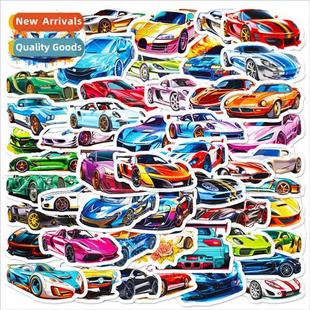 50 cool sports car graffiti kids stickers boys kindergarten
