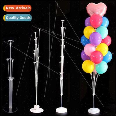 Balloon table floating column stand Childrens birthday decor