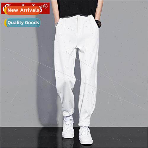Summer thin section of casual small suit pants men Korean nd