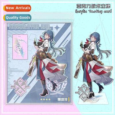 Hot Anime Star Dome Railroad Natasha Acrylic Tactical Standi