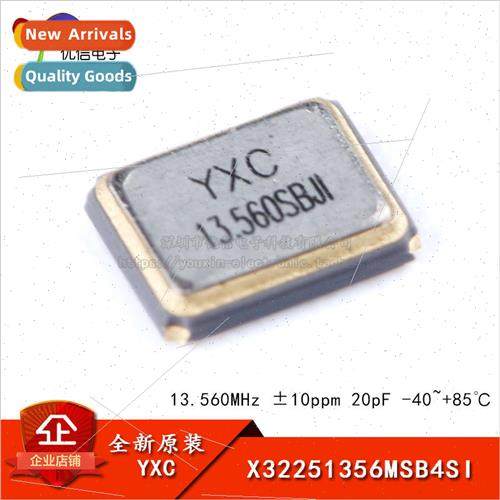SMD Passive Crystal YSX321SL 13.560MHz ±10ppm 20pF X3225135