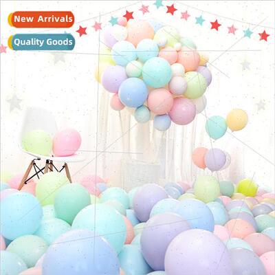 Ins10 inch macaron candy color double layer balloon wedding
