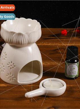 Ceramic incense burner indoor candle aromatherapy lamp vinta