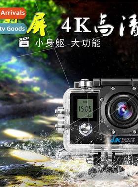 Sports Digital Video Camera HD 4k Dual Screen Waterproof Div