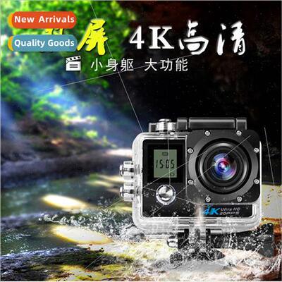 Sports Digital Video Camera HD 4k Dual Screen Waterproof Div